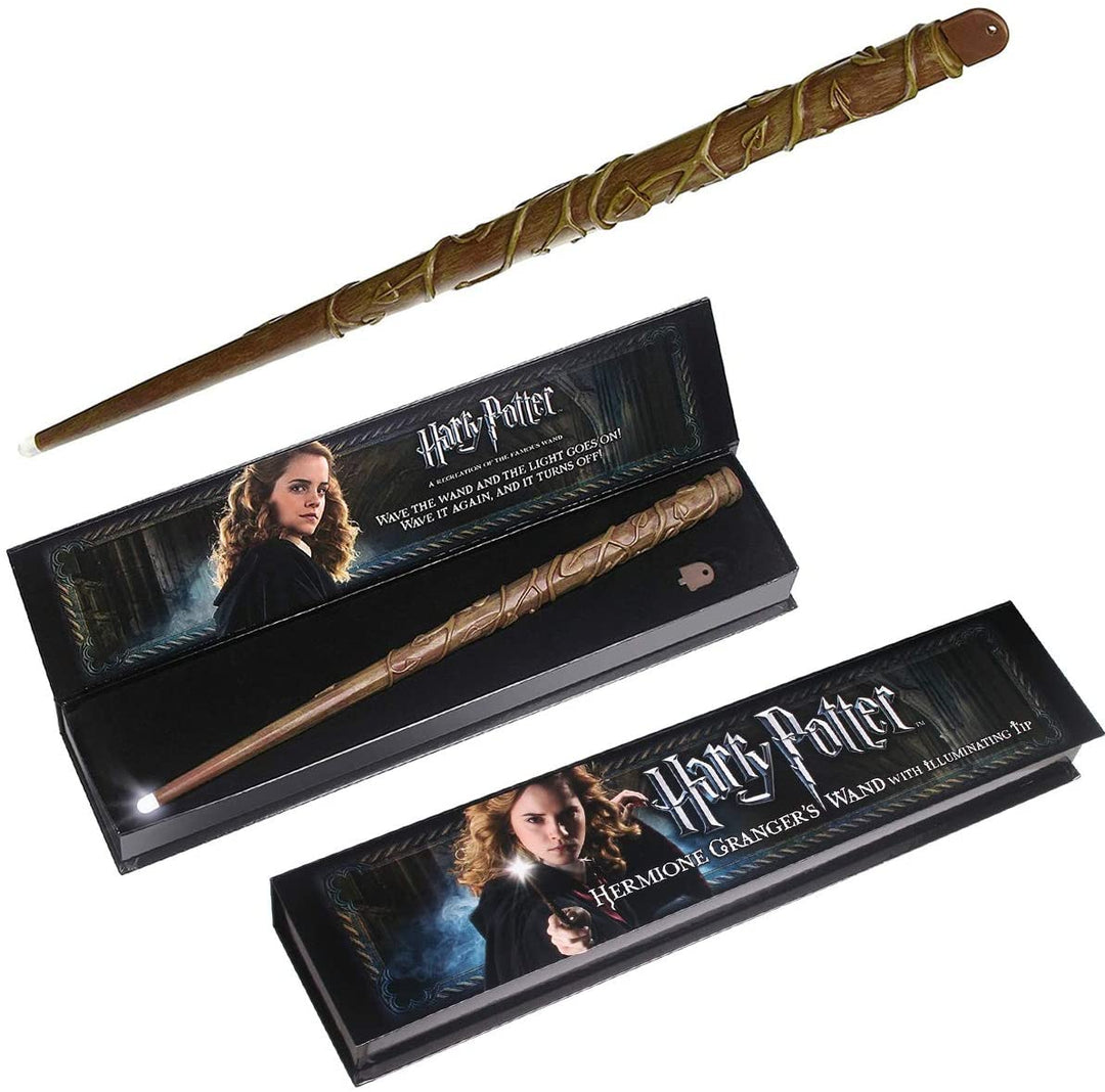 The Noble Collection Harry Potter Hermione Granger Illuminating Wand Replica (HP-HERMIONE-WAND)