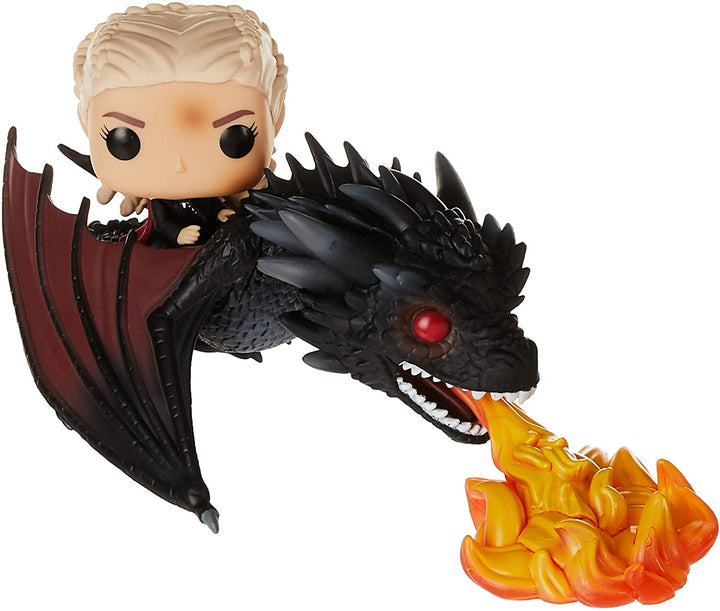 Game of Thrones Daenerys &amp; Fiery Drogon Funko 45338 Pop! Vinyl #68