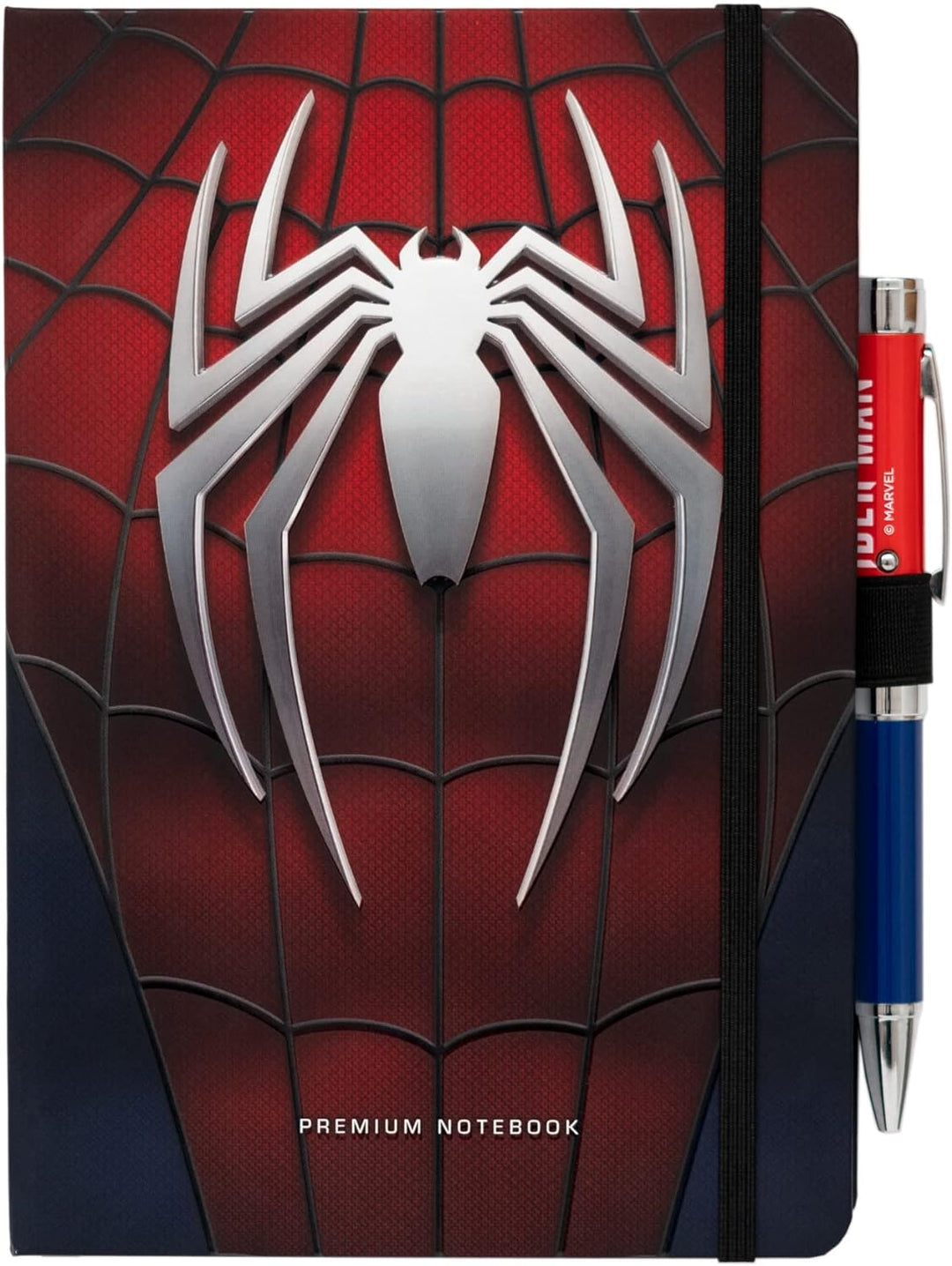 Grupo Erik Official Marvel Spider-Man Premium A5 Notebook With Pojector Pen