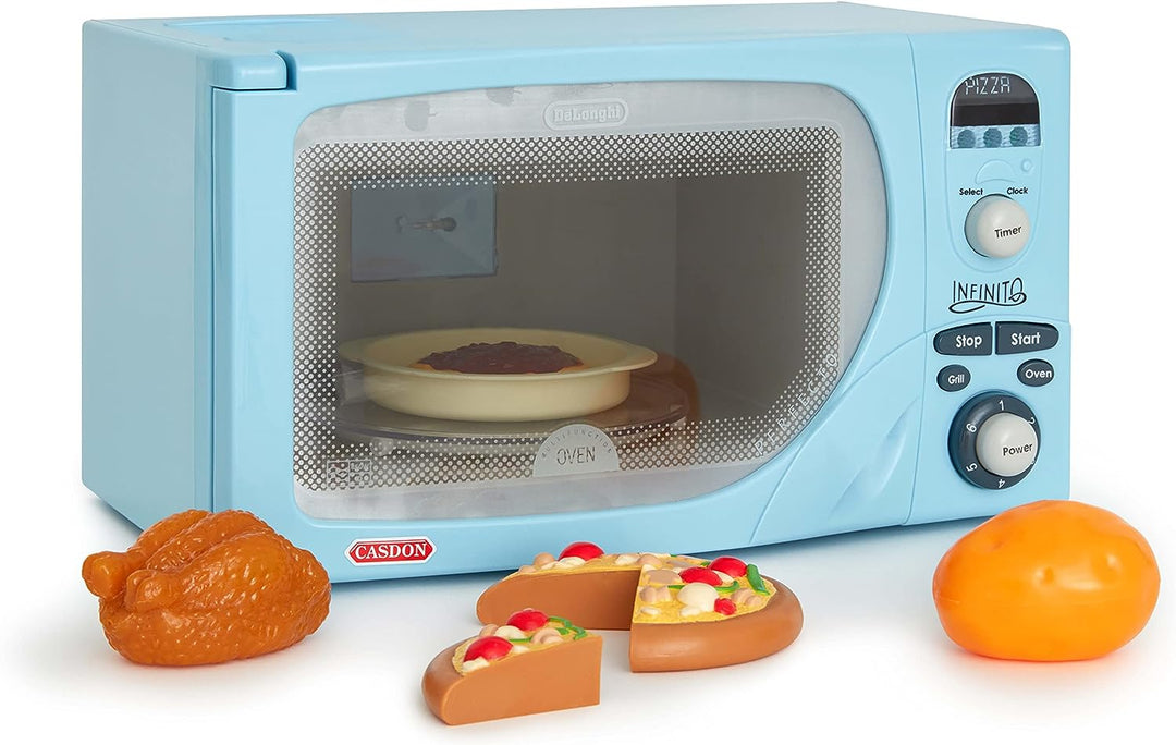 Casdon DeLonghi Microwave | Toy Replica of DeLognhi’s ‘Infinito’ Microwave for Children