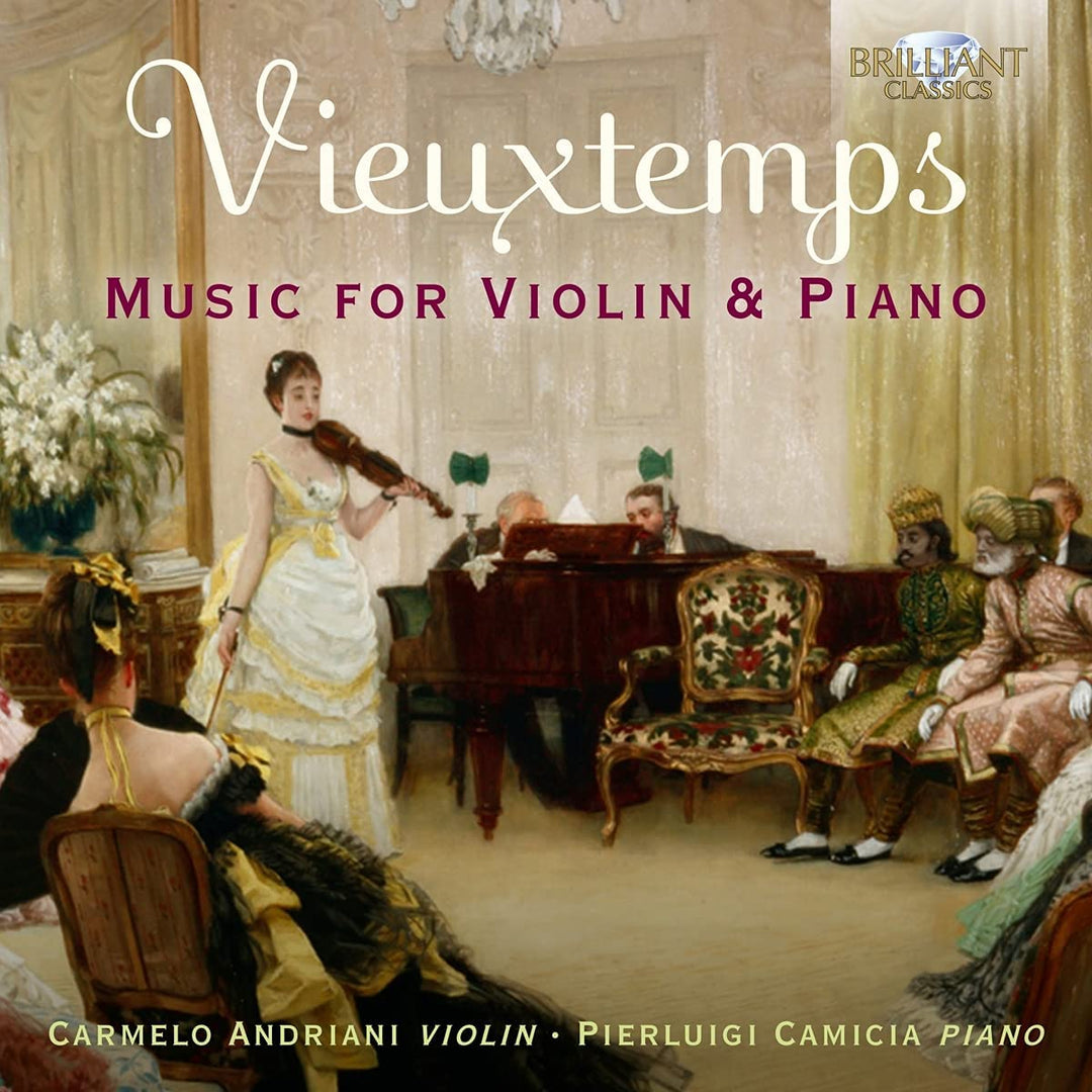 Vieuxtemps: Music for Violin and Piano [Audio CD]