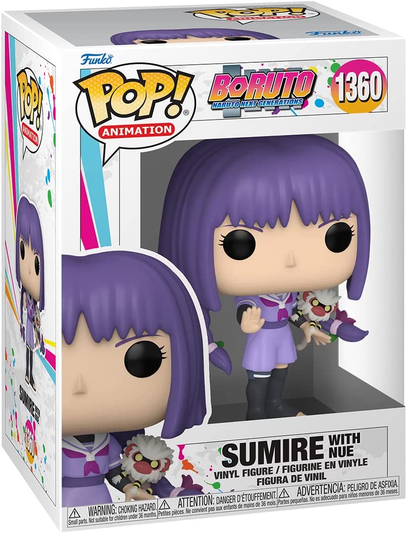 POP Animation: Boruto- Sumire w/Nue Funko 61389 Pop! Vinyl #1360