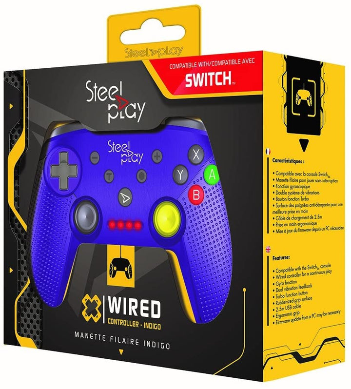 Manette Steelplay Filaire Indigo schenkschakelaar