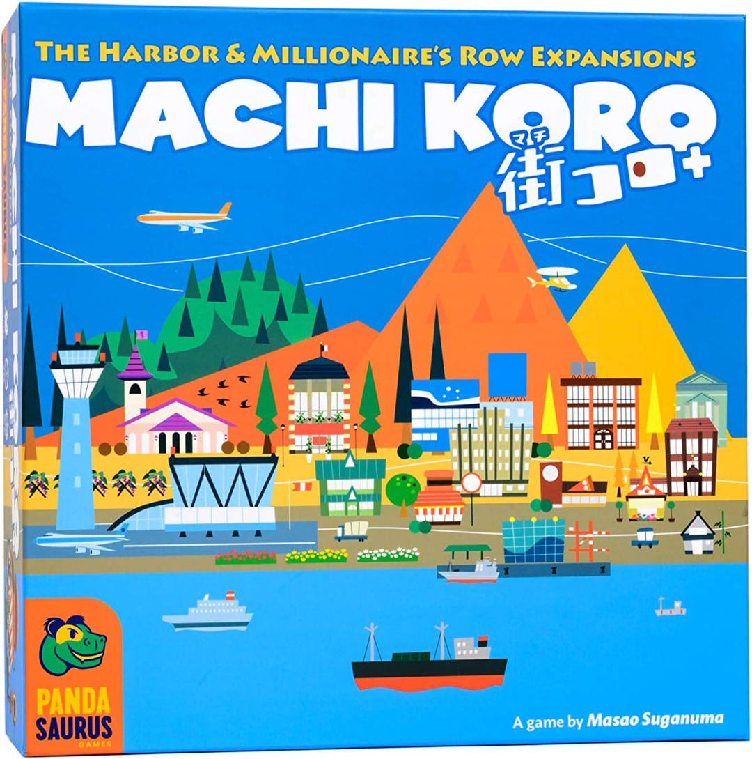 Pandasaurus PAN201905 Machi Koro 5th Anniversary Expansions, Mixed Colours