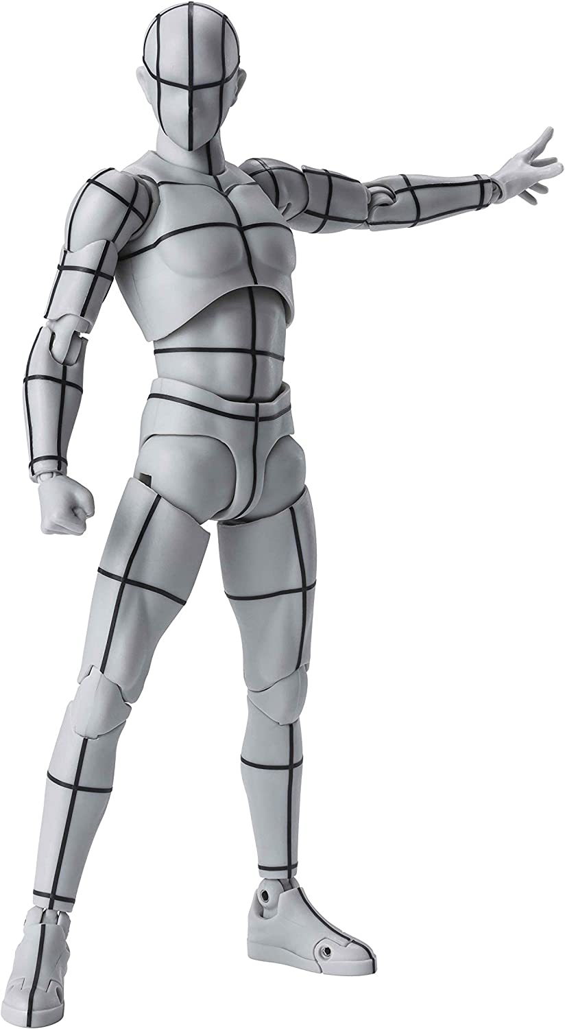 Tamashi Nations - Body Kun - Wireframe (Gray Color Version), BandaiSpirits S.H.Figuarts