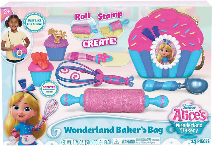 Just Play 98524 Disney Junior Alice's Bakery Wonderland Baker's Bag Set