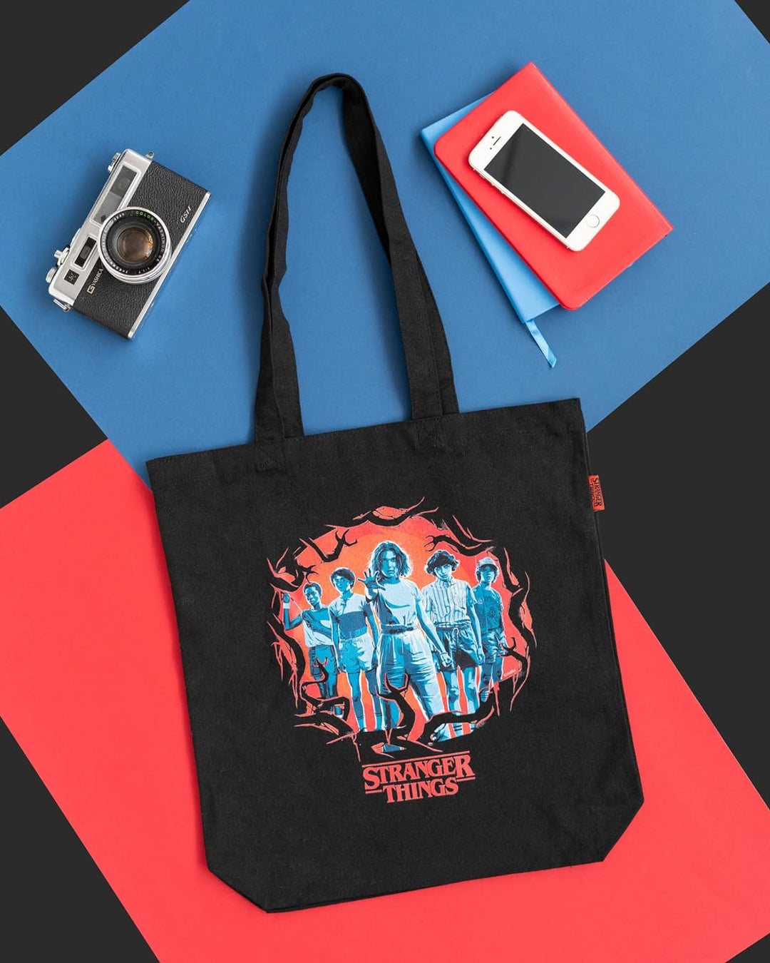 Grupo Erik Official Stranger Things Cotton Tote Bag - Cotton Shopping Bag