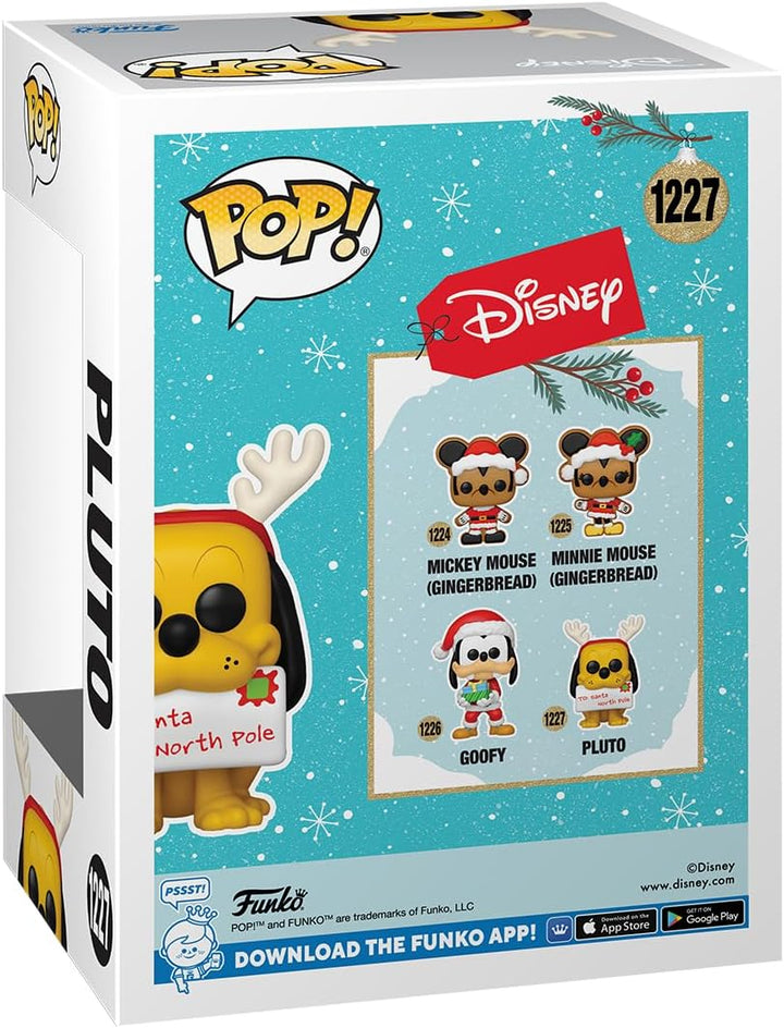 Funko POP! Disney: Holiday - Pluto - Collectable Vinyl Figure