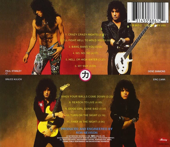 Crazy Nights - Kiss [Audio CD]