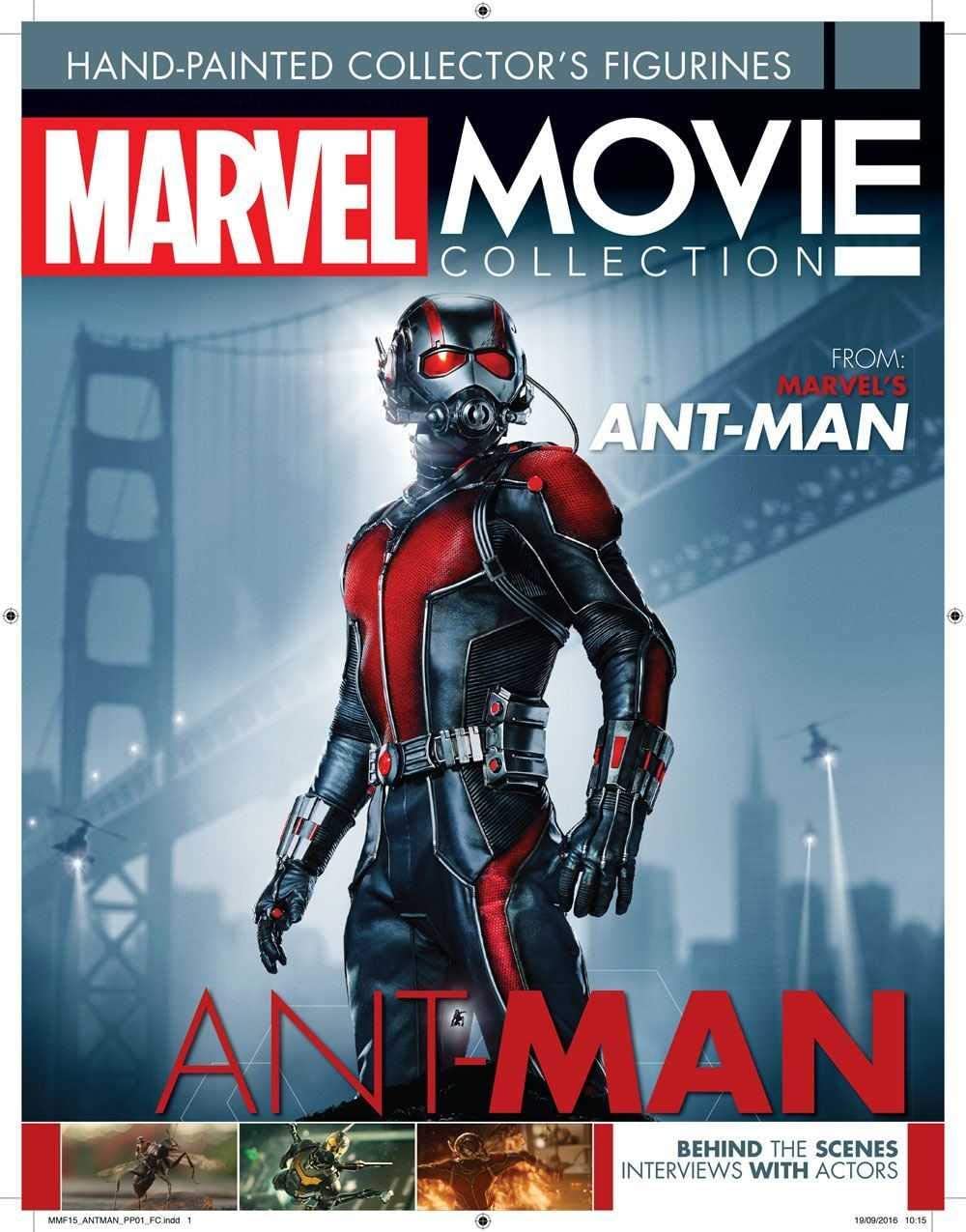 MARVEL FIGURES & MAGAZINE - ANT MAN 13CM