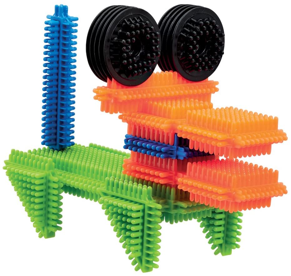 Stickle Bricks TCK07000 Hasbro Stick Fun Tub, multicolor