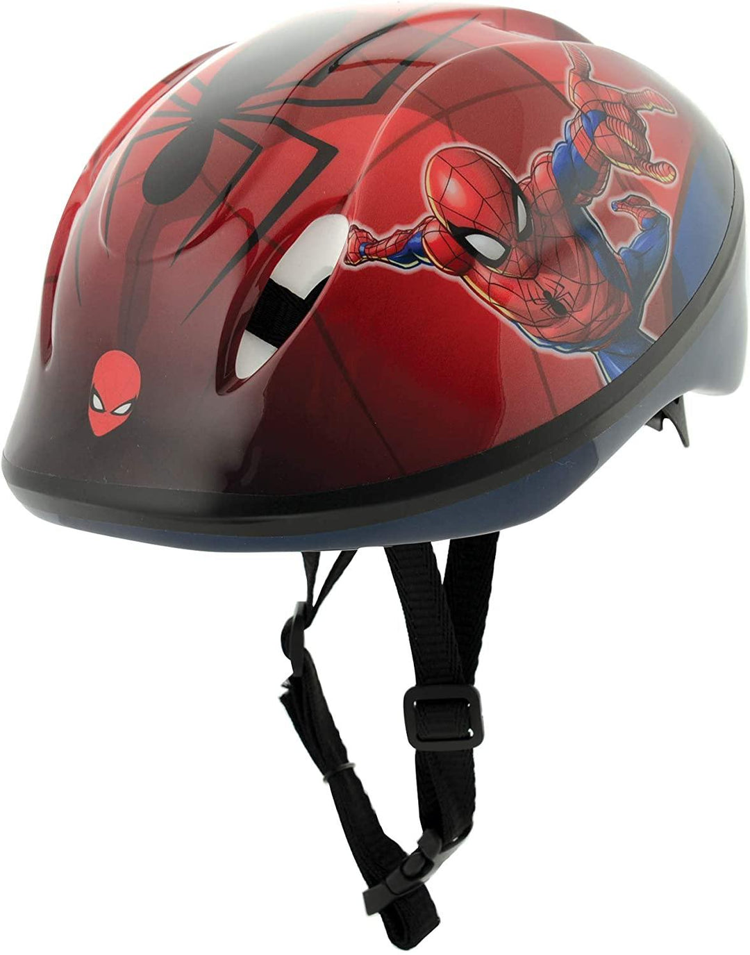 Spiderman Boys Safety Helmet, Red, 48-54 cm - Yachew