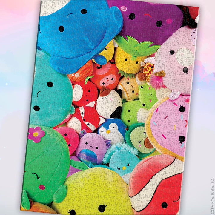 Squishmallows “Share My Squad” 1000 Piece Jigsaw Puzzle | Collectible Puzzle Art