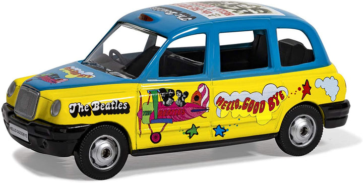 Corgi CC85930 EA The Beatles-London Taxi-'Hello, Goodbye', Multi Colour