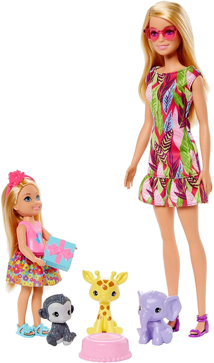 Barbie GTM82 DHA SP-Juego de cuentos de Barbie y Chelsea