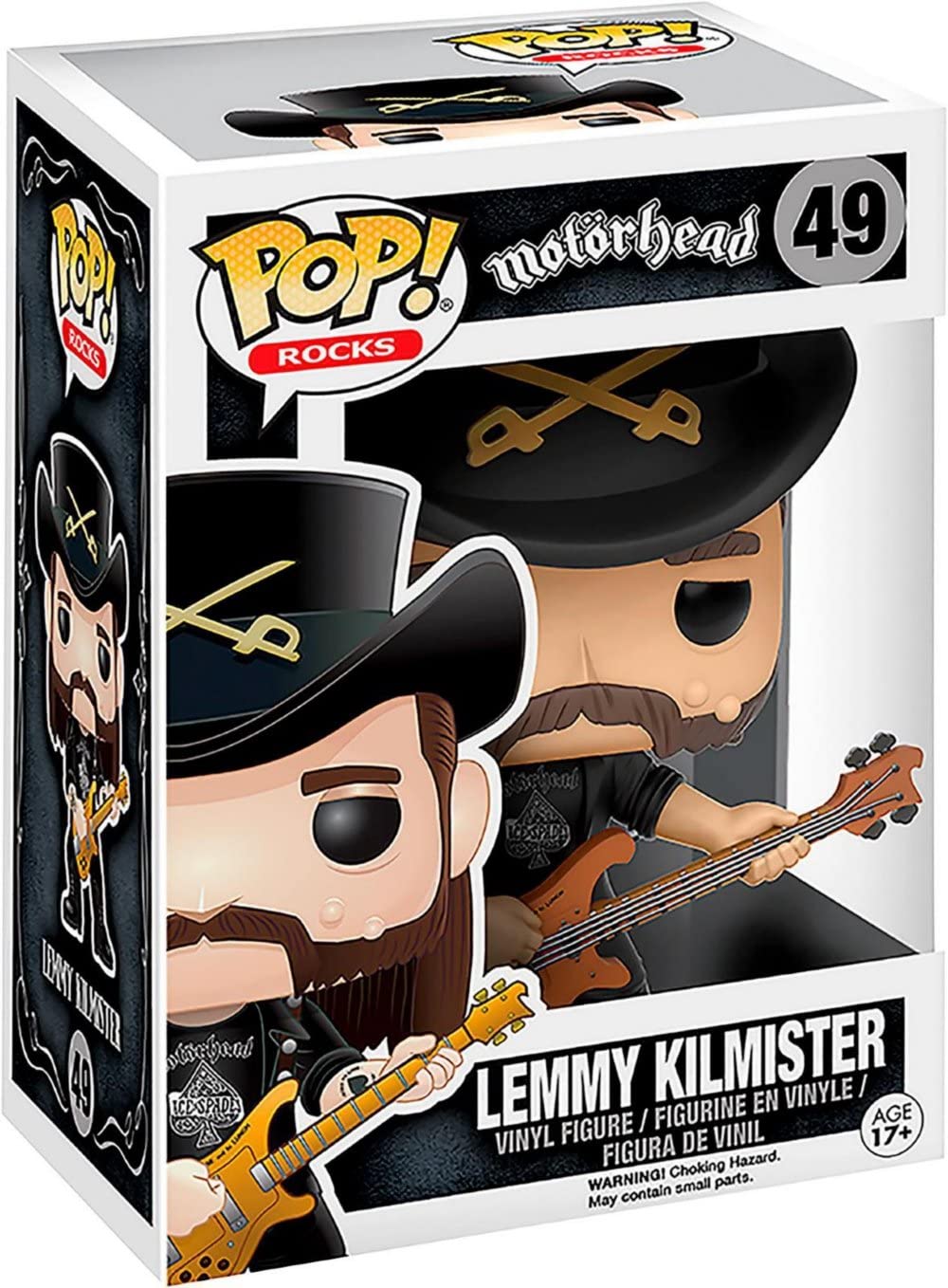 Motorhead Lemmy Kilmister Funko 10265 Pop! Vinyl #49