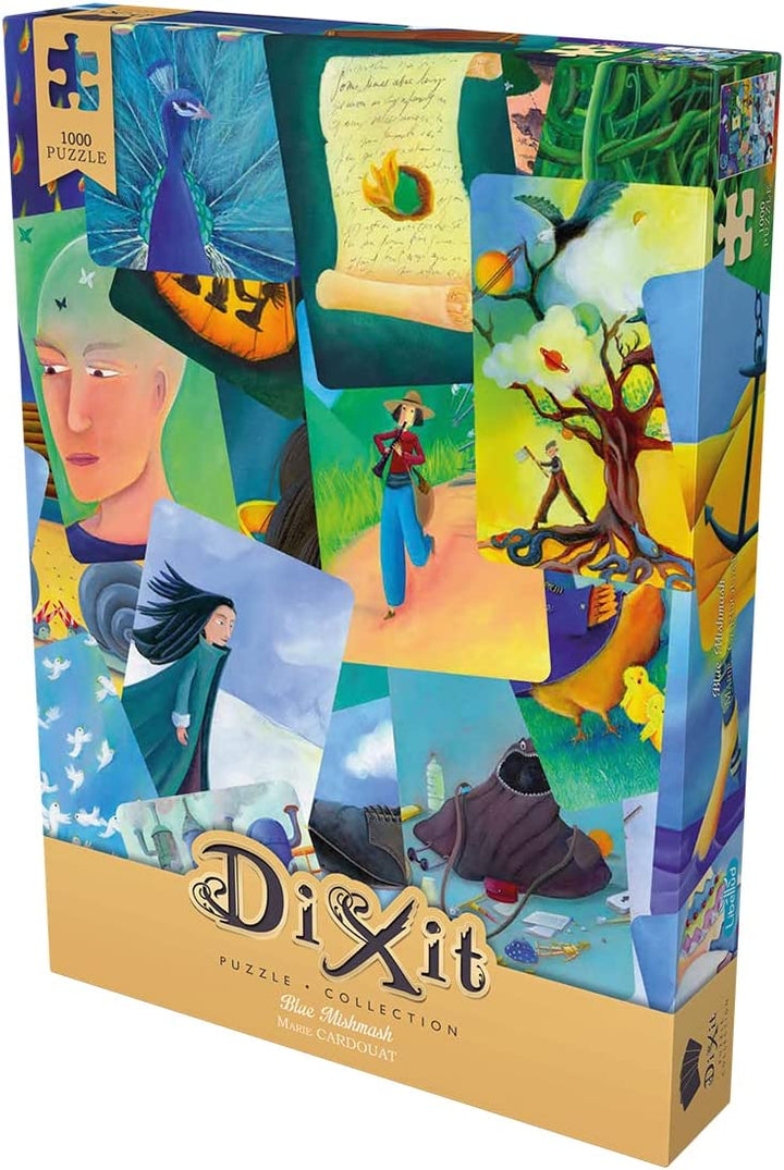 Dixit 1000p Puzzle - Blue MishMash