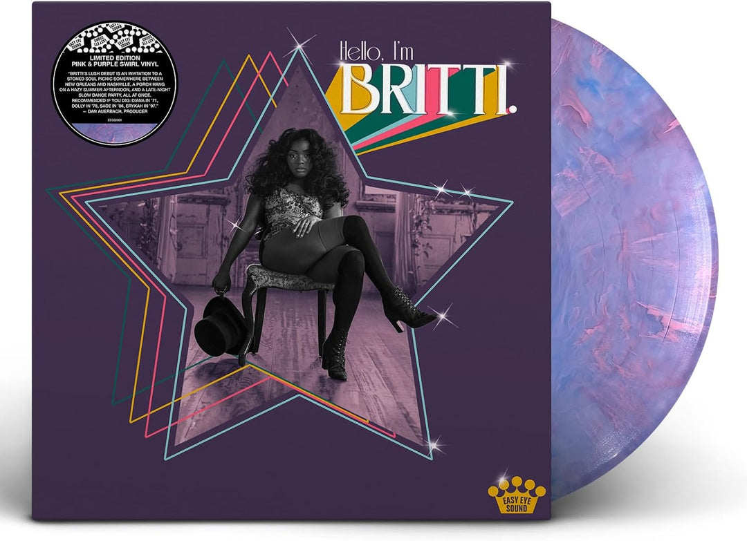 Hello. I'm Britti. [VINYL]