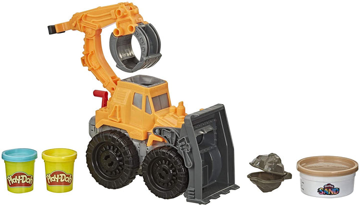 Play-Doh Wheels Front Loader Toy Truck for Kids Ages 3 and Up With Non-Toxic