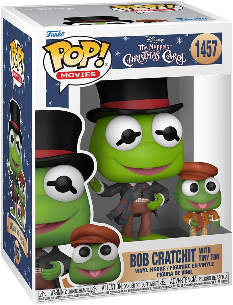 Funko POP! and Buddy: The Muppet Christmas Carol - Kermit the Frog With TT