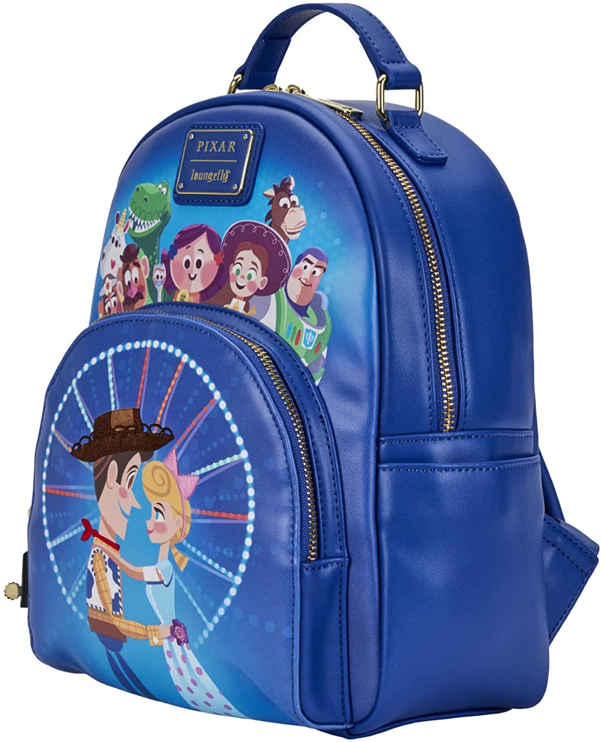 Loungefly Toy Story Woody and Bo Peep Double Strap Mini Backpack 2