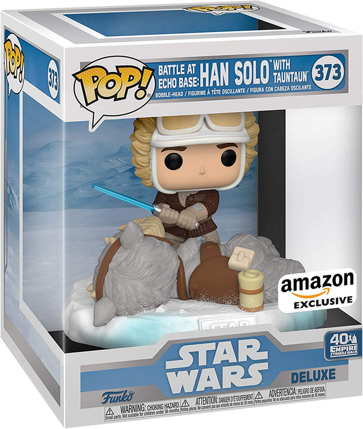 Deluxe Star Wars: Battle at Echo Base Series - Han Solo and Tauntaun Funko 49756 Pop! Vinyl #373