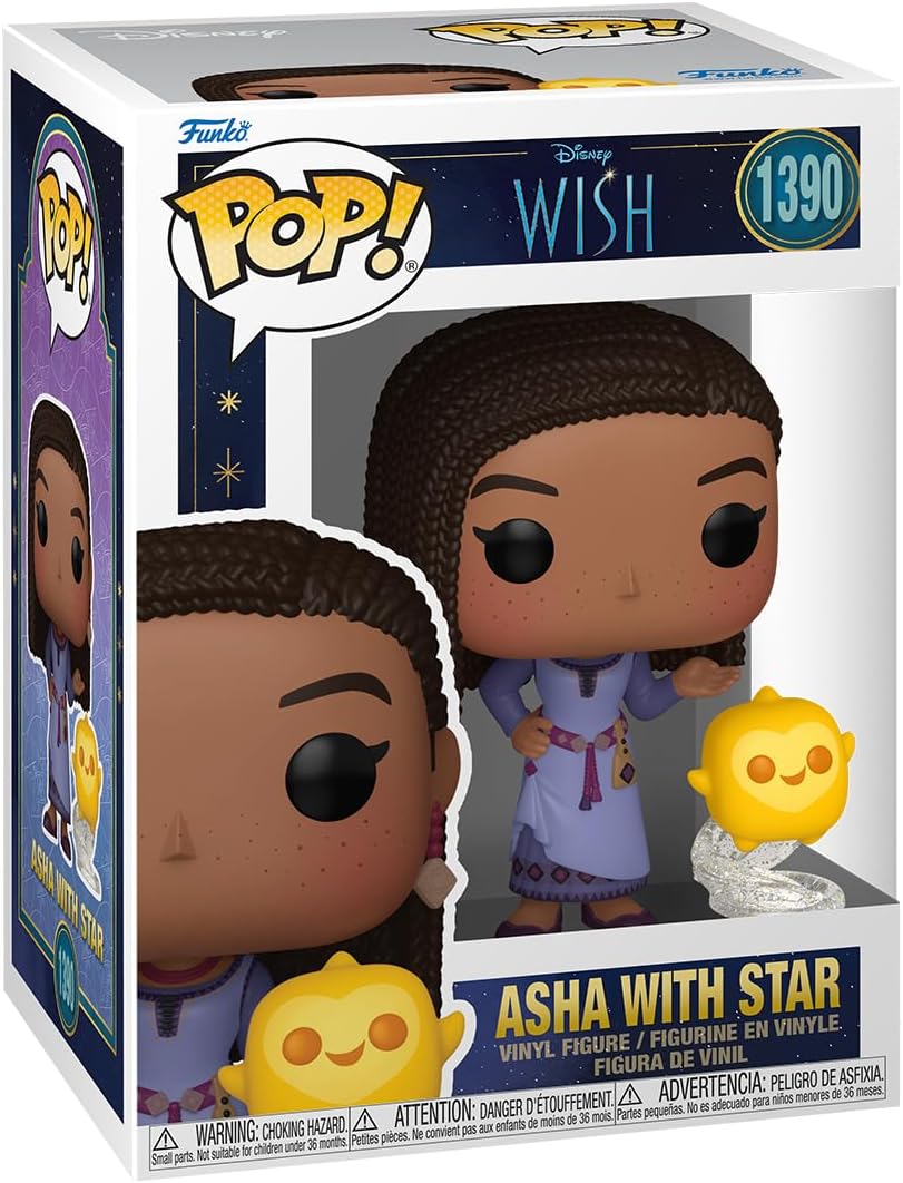 Funko POP! & Buddy: Disney Wish - Asha - Collectable Vinyl Figure