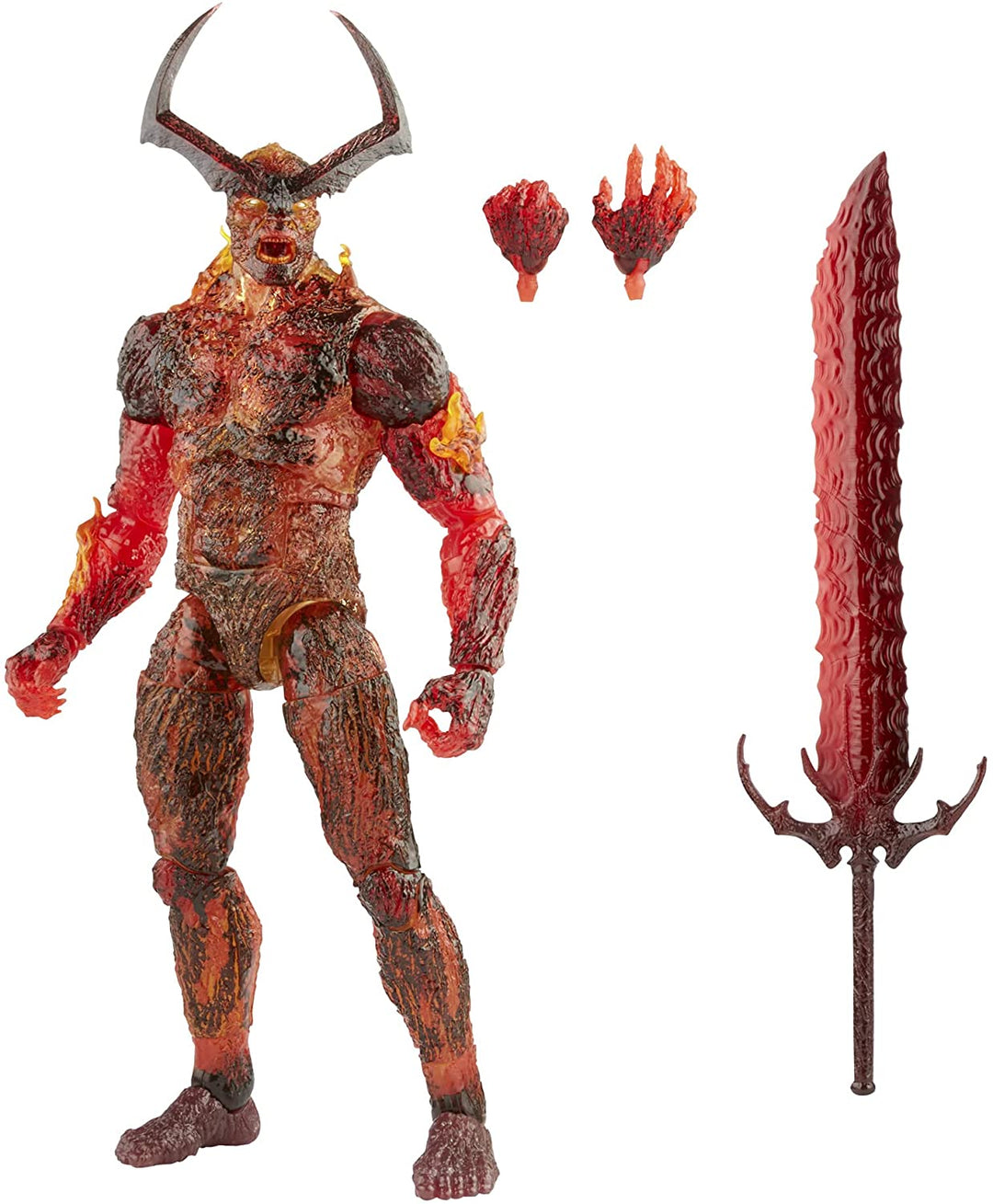 Hasbro Marvel Legends Series 15-cm-scale Action Figure Toy Surtur, Includes Premium Design and 3 Accessories