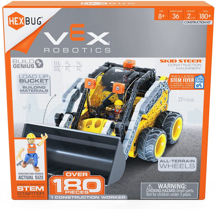 HEXBUG VEX Robotics Steam Roller, Buildable Construction Toy, Gift For Boys and