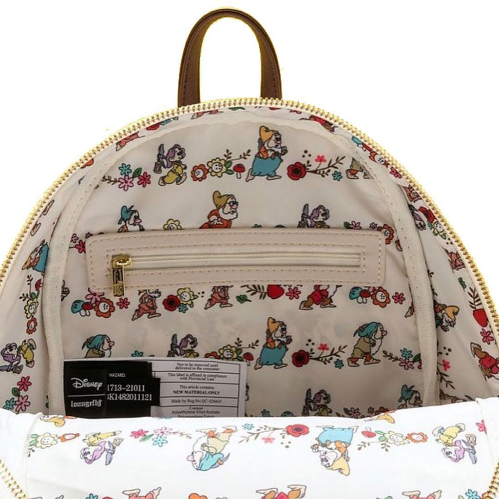 Loungefly Disney Snow White and Seven Dwarfs Multi Scene Women's Mini Backpack