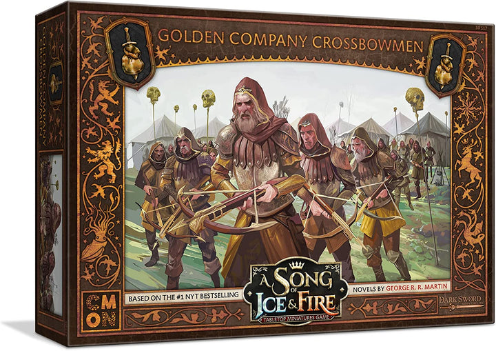 CMON A Song of Ice and Fire: Golden Company Crossbowmen Expansion - 2 Player Tabletop Strategy Game (CMND0239)