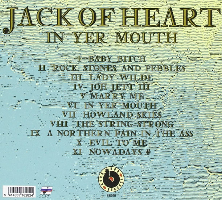 Jack of Heart - In Yer Mouth [Audio CD]