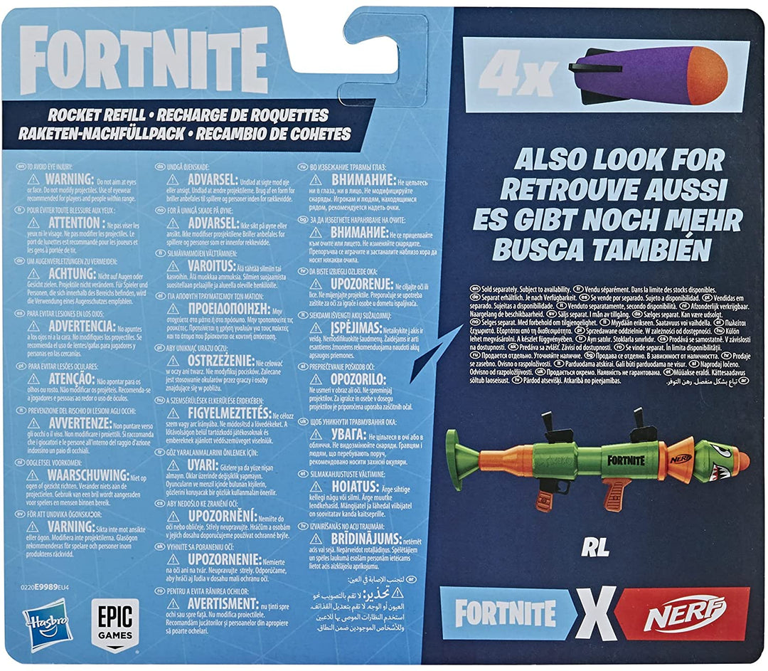 Recarga de cohete Nerf Fortnite