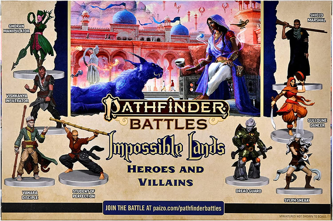 Pathfinder Battles: Impossible Lands - Heroes and Villains Boxed Set