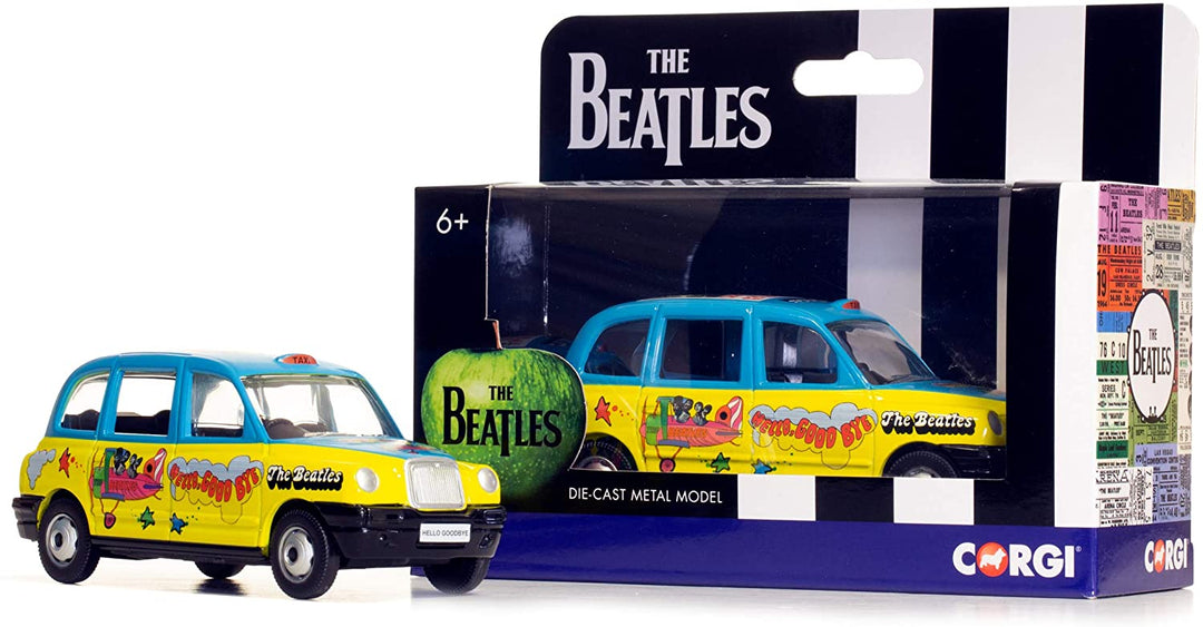 Corgi CC85930 EA The Beatles-London Taxi-'Hello, Goodbye', Multi Colour