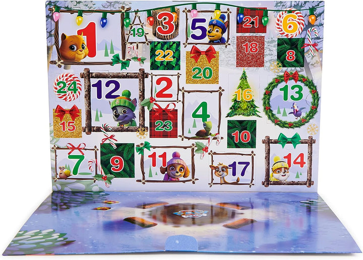 Paw Patrol: Advent Calendar with 24 Surprise Toys