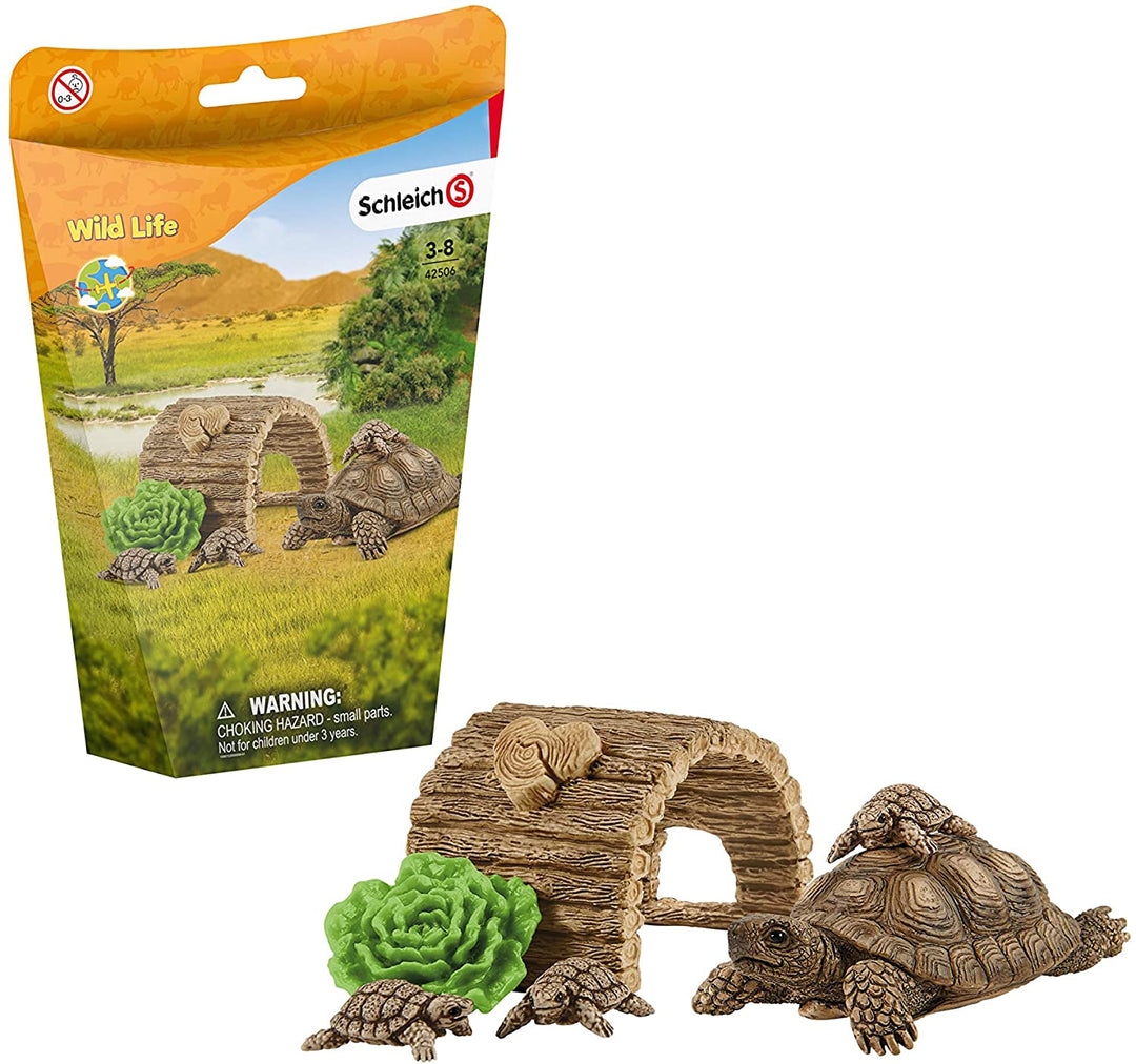 Schleich 42506 Tortoise Home Wild Life