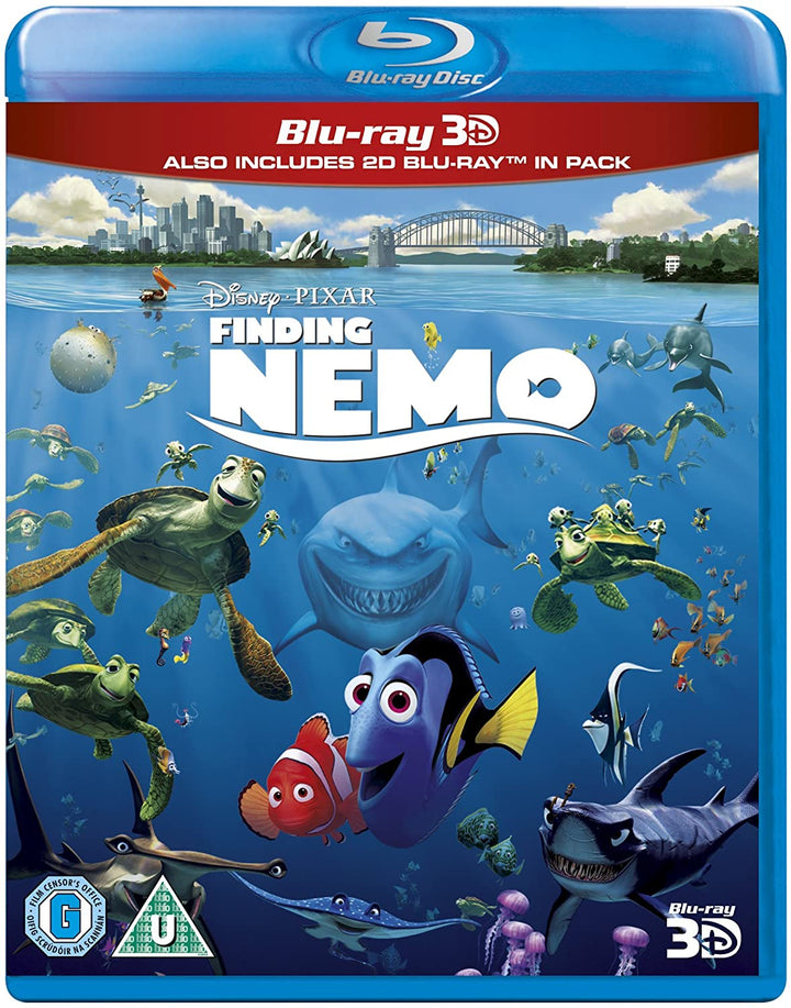 Finding Nemo [Region Free] - Family/Adventure [Blu-ray]