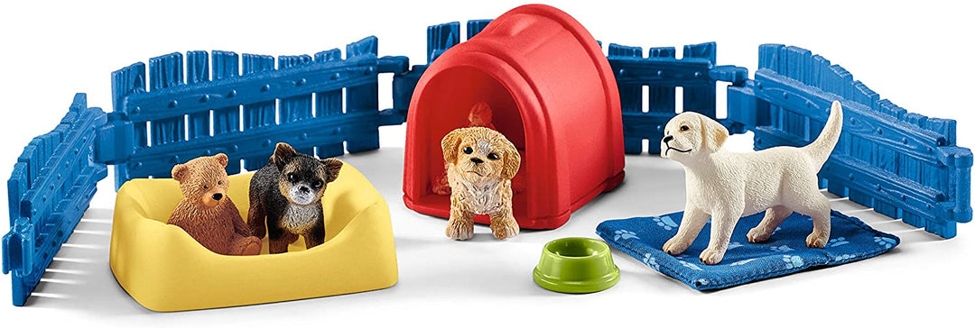 Schleich 42480 Farm World Puppy Pen