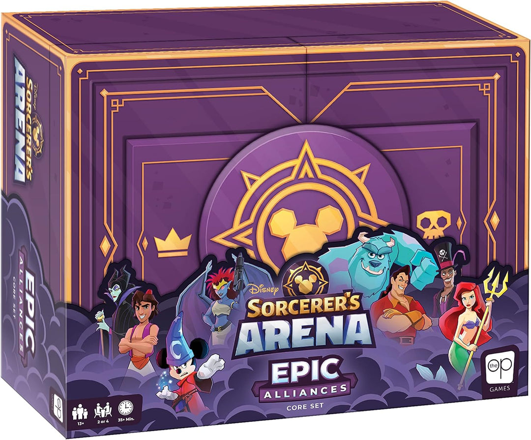 Disney Sorcerer's Arena: Epic Alliances Core Set | Strategy Board Game for 2 or