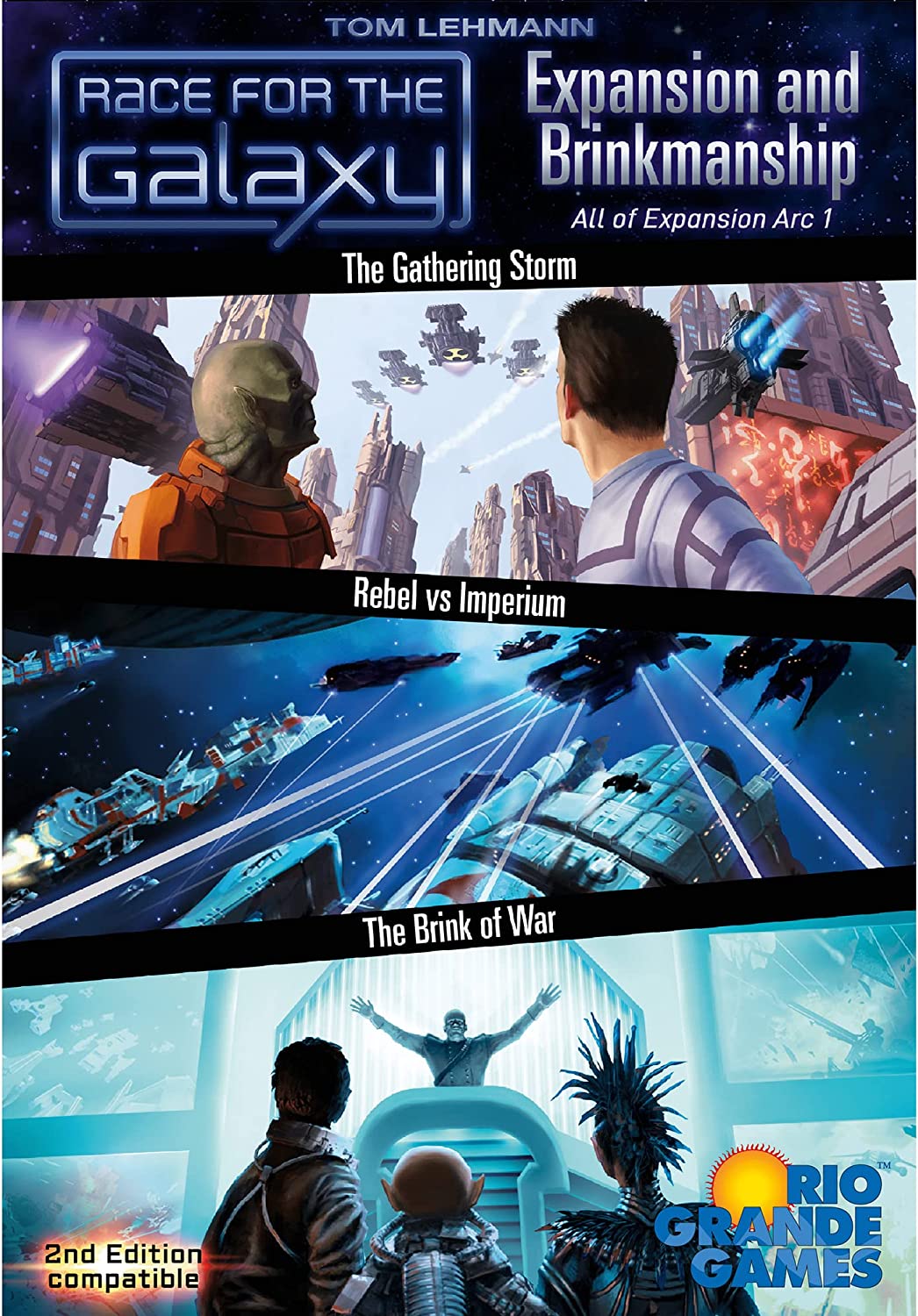 Race for The Galaxy: Expansion and Brinkmanship - The Gathering Storm