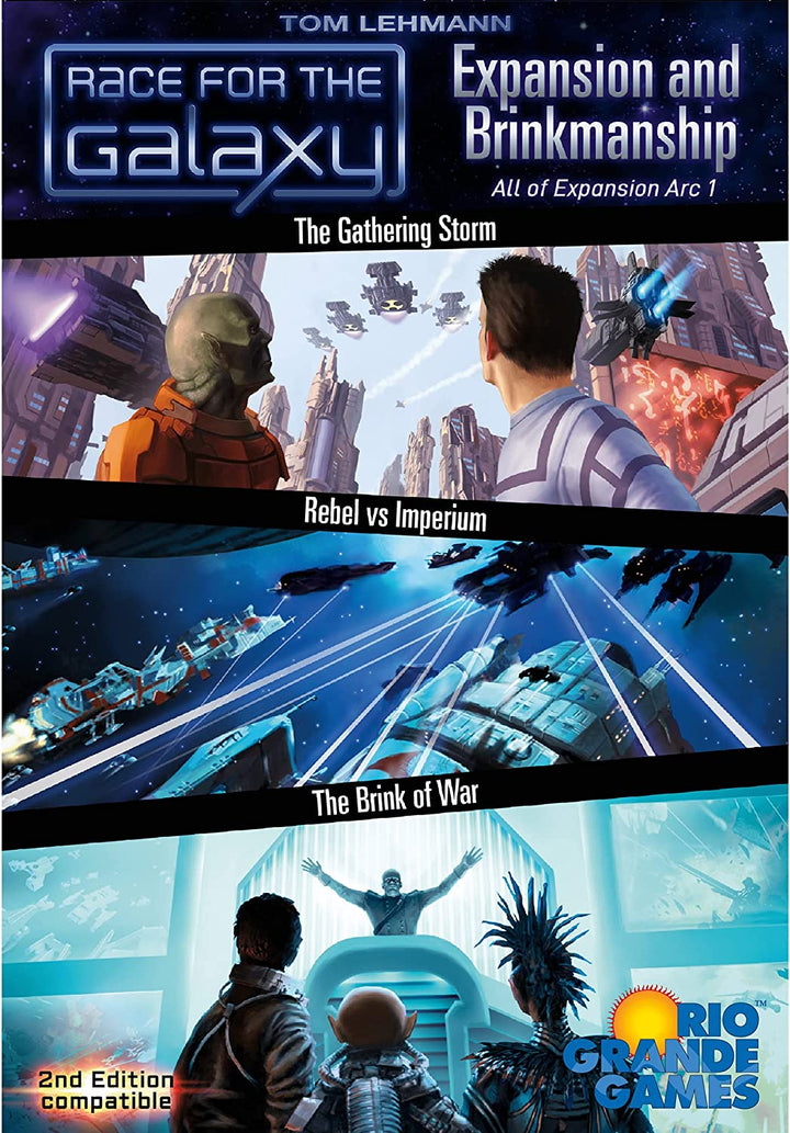 Race for The Galaxy: Expansion and Brinkmanship - The Gathering Storm