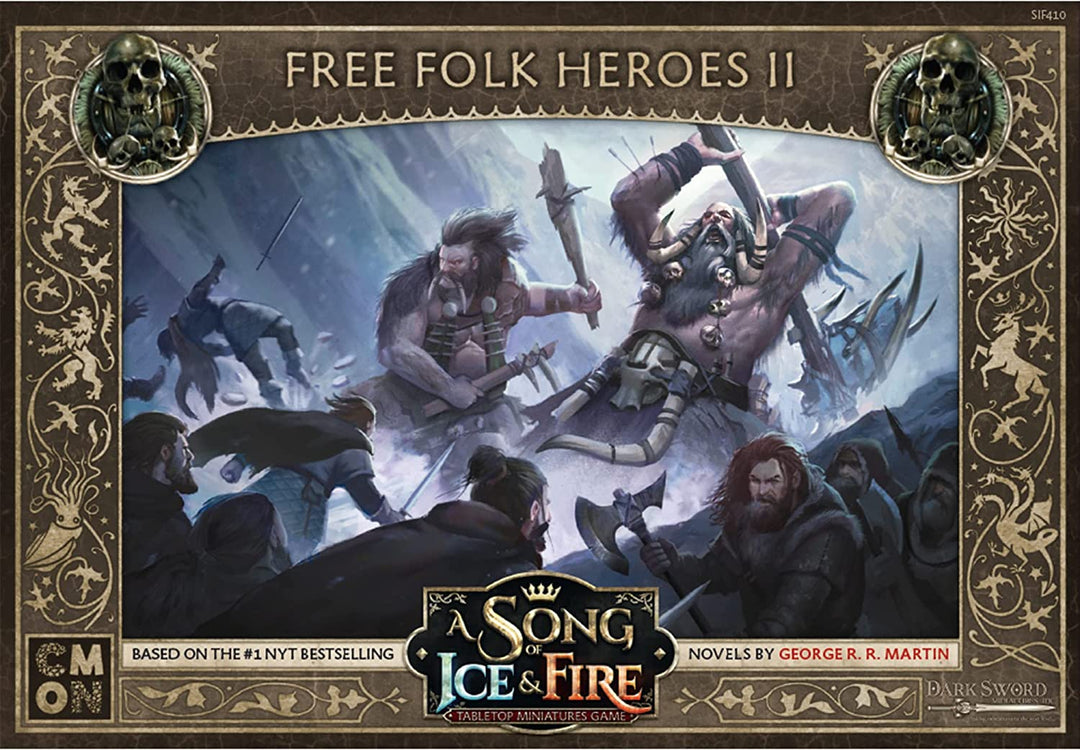 A Song of Ice and Fire Tabletop Miniatures Free Folk Heroes II Unit Box