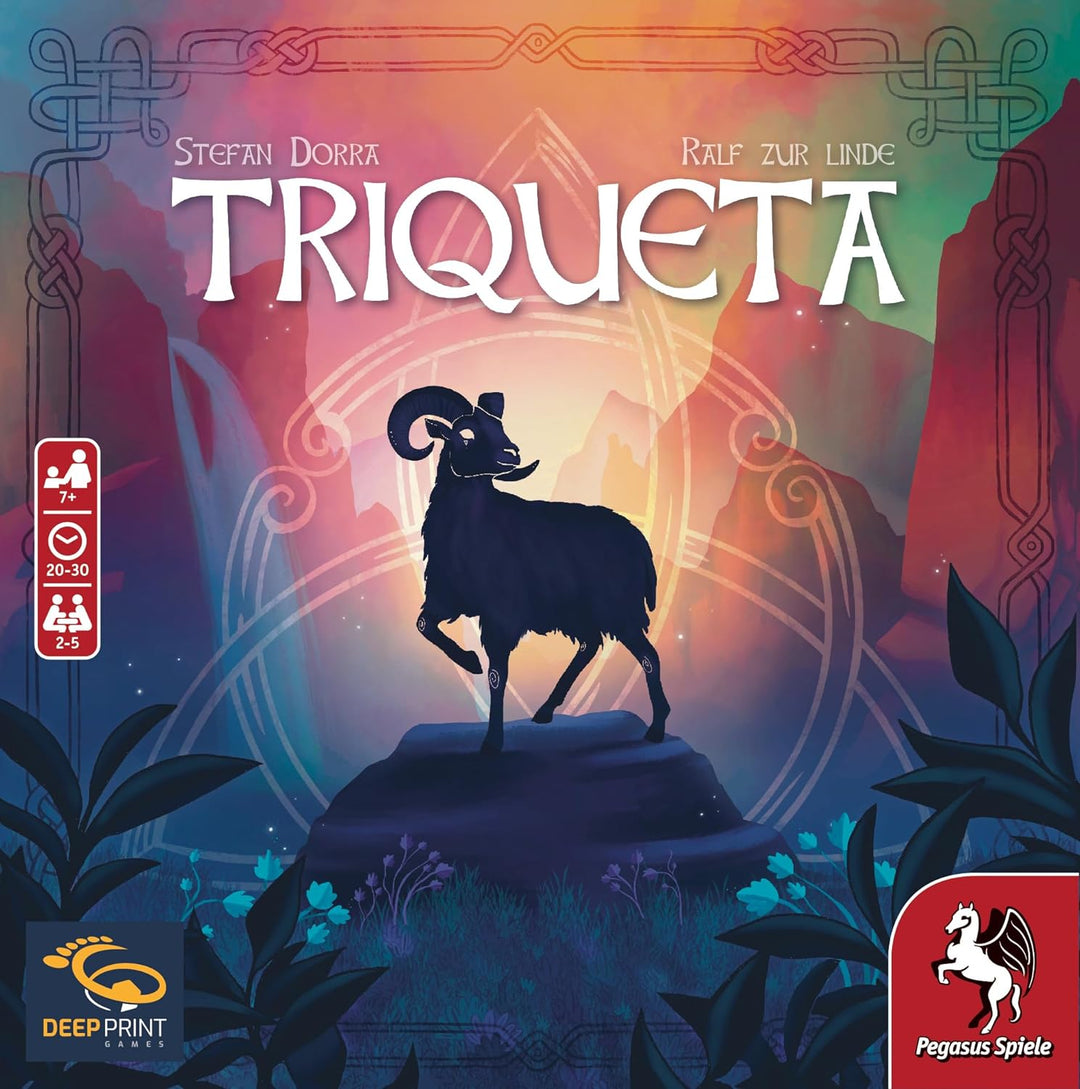 Triqueta  Board Games (Deep Print Games) (English Edition)