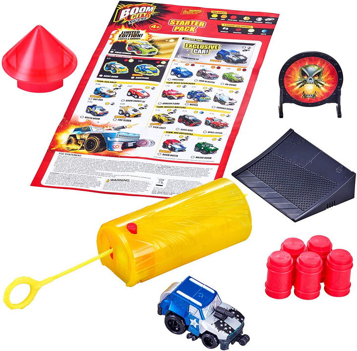 Boom City Racers 40051 Series 2 Starter Pack with Exc Car