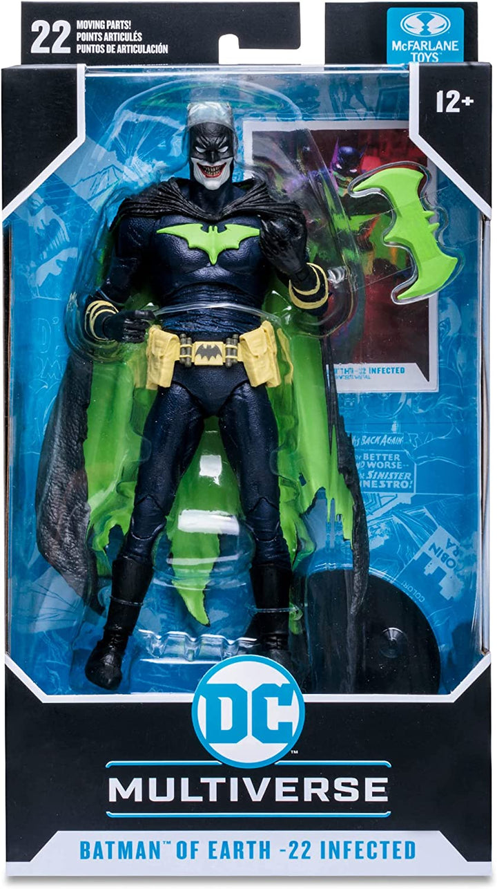 McFarlane TM15249 DC Multiverse 7IN Laughs AS Batman, Multicolor