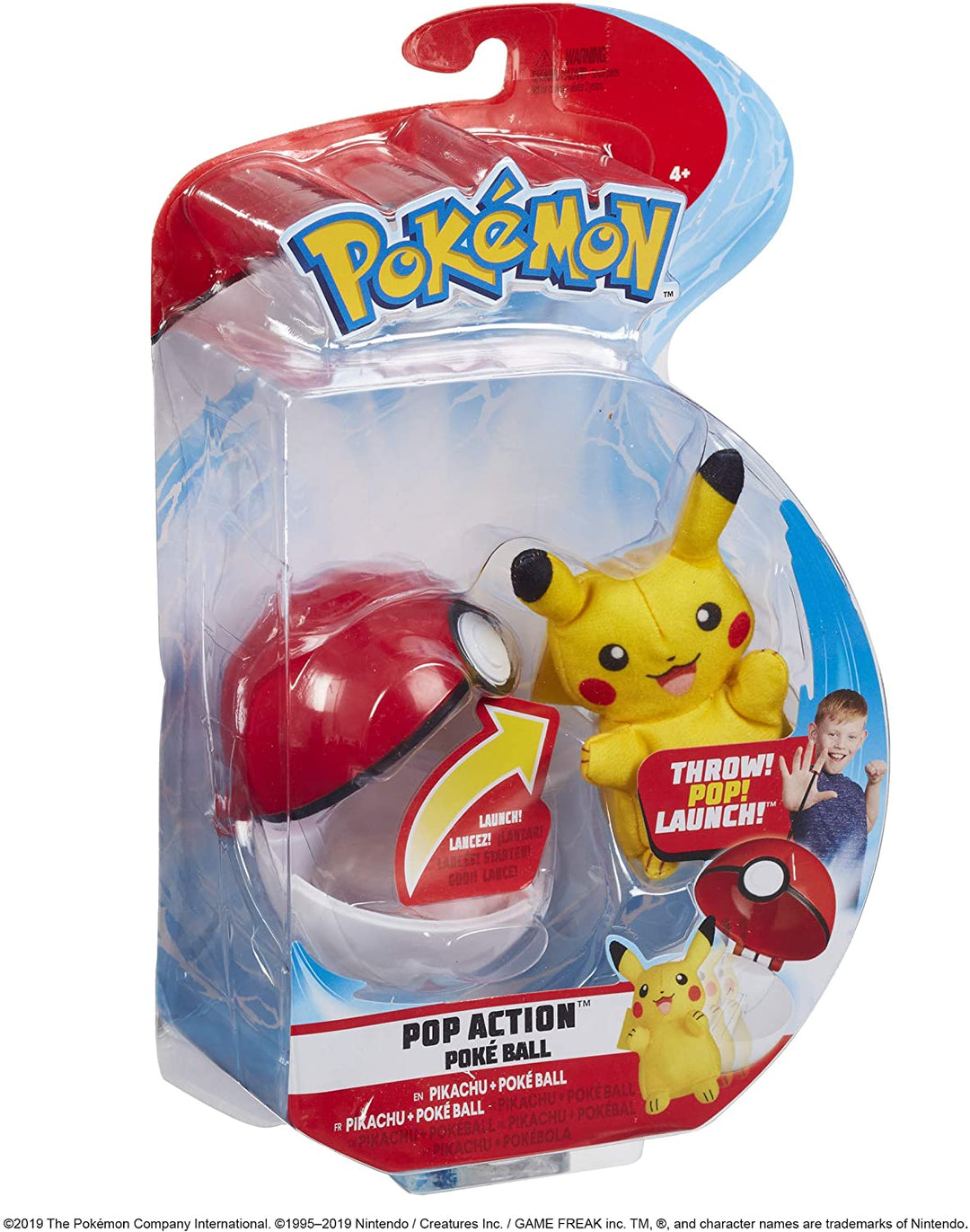 Pokemon 95104 Pokemon Pop Action Poke Ball-Bulbasaur multicolor