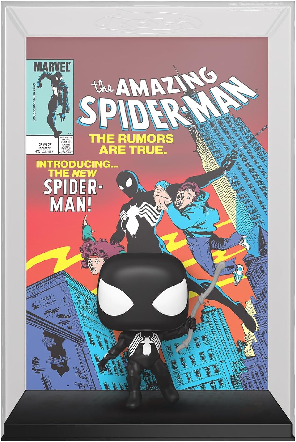 Funko POP! Comic Cover: Marvel - Amazing Spider-Man #252 - Collectable Vinyl Figure