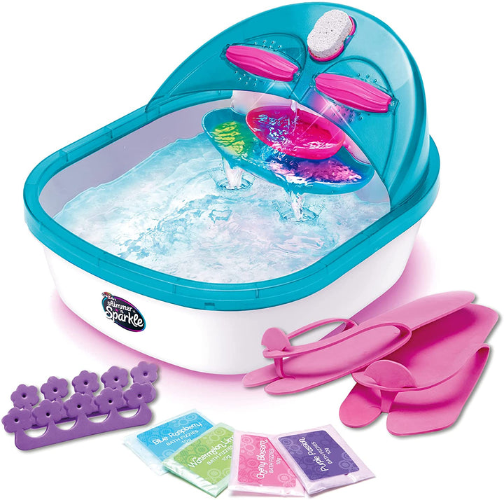 CRA-Z-ART 17580 Shimmer'n Shimmer N Sparkle 6 in 1 Real Massaging Foot SPA, 37 x 30 cm