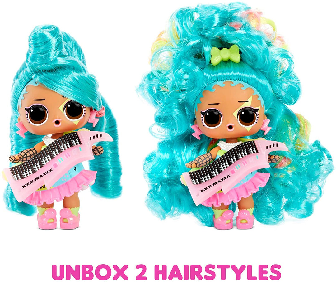 LOL Surprise Remix Hair Flip Dolls – Collectable - 15 Surprises - With Hair Reveal, Accessories and Music